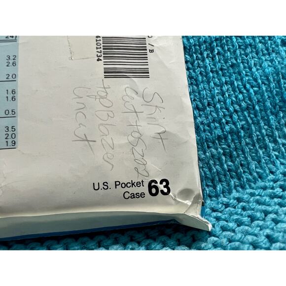 Butterick Sewing pattern 5420 suit top skirt sz 16-22 - Picture 3 of 8